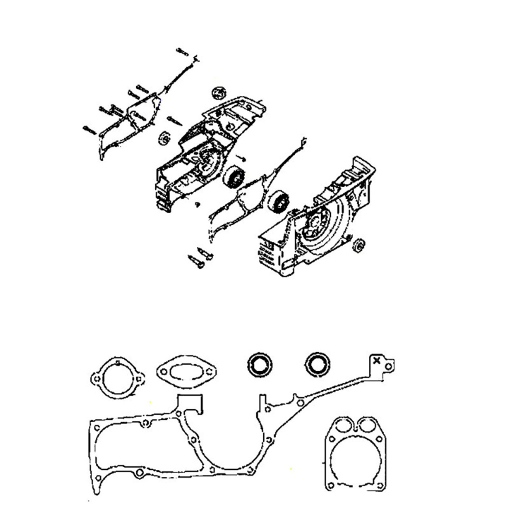 Crankcase Kit Spare Part K1270 in the group  at Motorsågsbutiken (5824150-04)