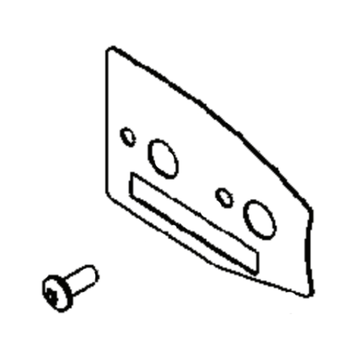 Wear Plate 5826103-01 in the group Husqvarna Chainsaw 1-series / Spare parts Husqvarna 120/E chainsaw at Motorsågsbutiken (5826103-01)