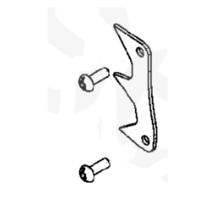 Bark Support, Kit 5826296-01 in the group Husqvarna Chainsaw 1-series / Spare parts Husqvarna 120/E chainsaw at Motorsågsbutiken (5826296-01)