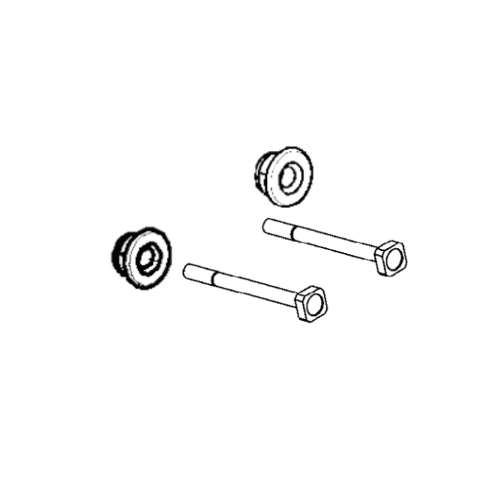Screw And Nut Muffler K 5826301-01 in the group Husqvarna Chainsaw 1-series / Spare parts Husqvarna 120/E chainsaw at Motorsågsbutiken (5826301-01)