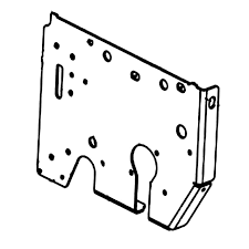 Frame Side Lhs - Ms668 - Orang 5838084-03 in the group  at Motorsågsbutiken (5838084-03)