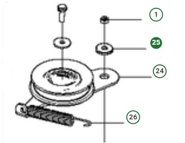 Plastic Washer Compl 5842886-01 in the group at Motorsågsbutiken (5842886-01)