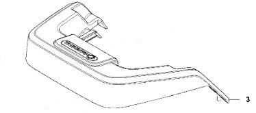 CHARGING STATION COVER GRAY in the group at Motorsågsbutiken (5846183-02)