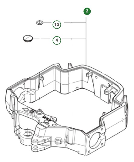 Repair Kit 5846307-01 in the group at Motorsågsbutiken (5846307-01)