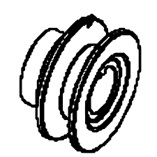 Pulley Impeller,Asm,2,60_,75 B 5860508-01 in the group  at Motorsågsbutiken (5860508-01)