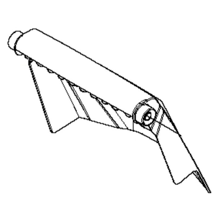 Rear Door, 21In Eff Black Ms-4 5861380-04 in the group at Motorsågsbutiken (5861380-04)