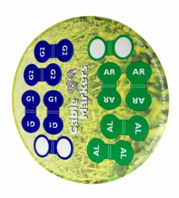 Stickers Cable Marking Set 10Pcs 5862779-01 in the group Spare parts Husqvarna Automower® 310 Mark II / Automower 310 Mark II - 2022 at Motorsågsbutiken (5862779-01)