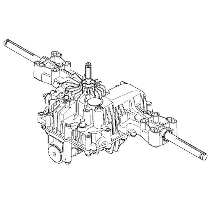 Transmission K574Ra With Servo 5867115-01 in the group at Motorsågsbutiken (5867115-01)