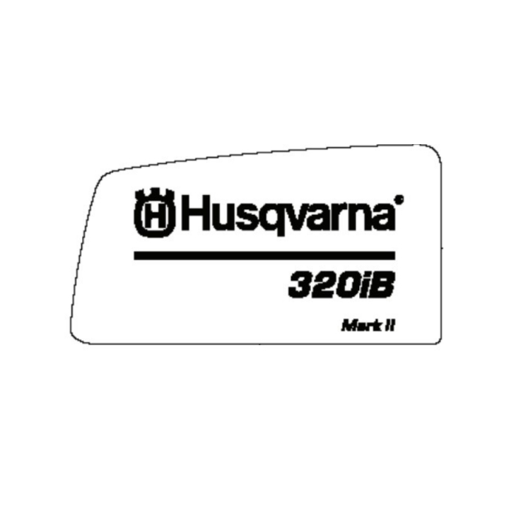 Decal Product Left 320Ib Mii in the group at Motorsågsbutiken (5868341-07)