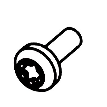 Screw M4X10 5869029-01 in the group at Motorsågsbutiken (5869029-01)