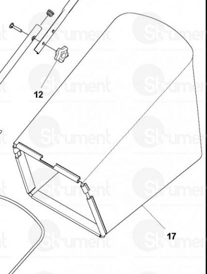 GRASS BAG ASSY 2,3 CU FT, 21 I in the group  at Motorsågsbutiken (5871004-09)