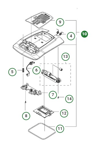 Cover Set Automower 315X in the group at Motorsågsbutiken (5874490-03)