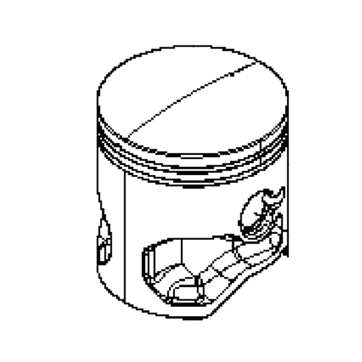 Piston 5874543-01 in the group  at Motorsågsbutiken (5874543-01)
