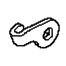 Bracket Loop 5878732-01 in the group Husqvarna Chainsaw 5-series / Spare parts Husqvarna T525 chainsaw at Motorsågsbutiken (5878732-01)