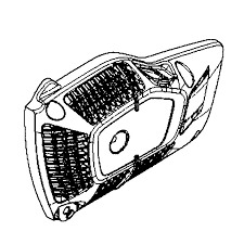 Starter Housing T525 5878756-02 in the group Husqvarna Chainsaw 5-series / Spare parts Husqvarna T525 chainsaw at Motorsågsbutiken (5878756-02)