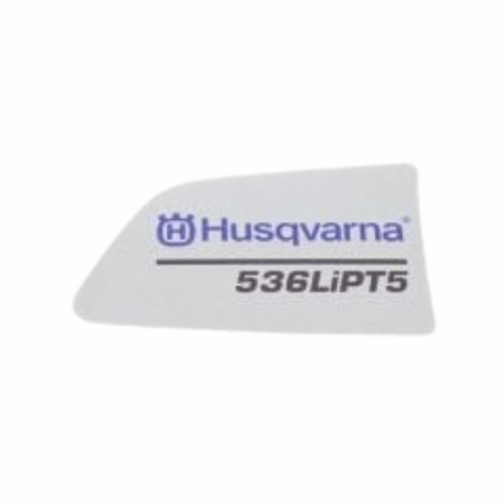 Decal Lipt5 5886028-01 in the group Husqvarna Chainsaw 1-series at Motorsågsbutiken (5886028-01)