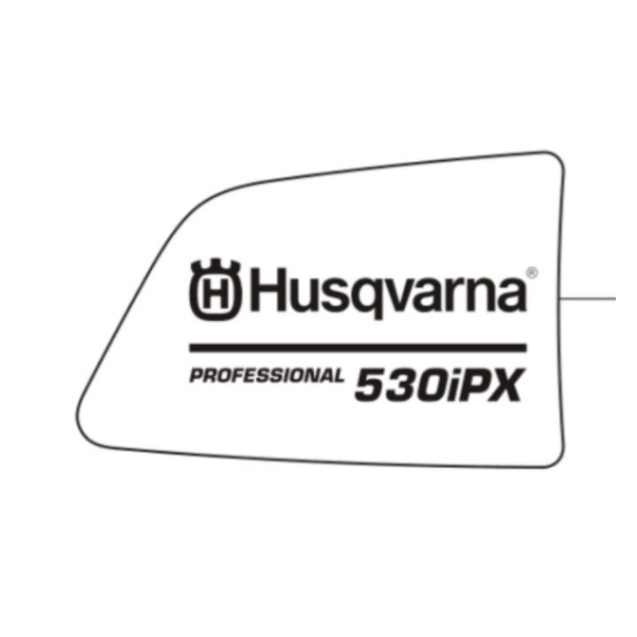 Decal Product 530Ipx 5886028-07 in the group Husqvarna Chainsaw 5-series at Motorsågsbutiken (5886028-07)