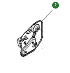 Handlebar Bracket 2Pos Adj, Rh in the group at Motorsågsbutiken (5891978-03)