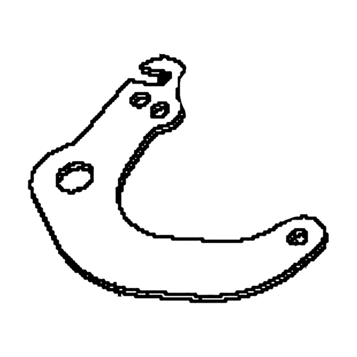 Bellcrank Drive Black Zinc Pla 5892899-02 in the group  at Motorsågsbutiken (5892899-02)