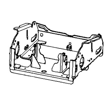 Frame Track Weldment Ms668 Ora 5893304-02 in the group  at Motorsågsbutiken (5893304-02)