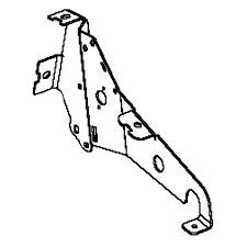 Console Side Rhs Ms 498 Gray 5896268-04 in the group at Motorsågsbutiken (5896268-04)