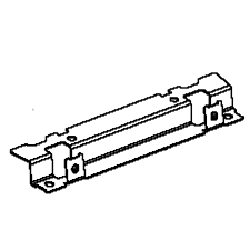 Bracket Rear Console Black Zin 5896269-02 in the group  at Motorsågsbutiken (5896269-02)