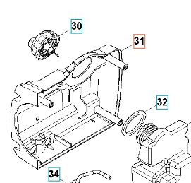 GEAR HOUSING COVER in the group  at Motorsågsbutiken (5896900-36)