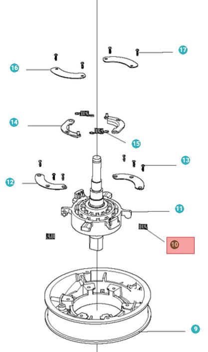 Tension Springs 5897948-01 in the group at Motorsågsbutiken (5897948-01)