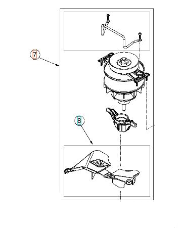 Service Driver Kit 5900973-01 in the group  at Motorsågsbutiken (5900973-01)