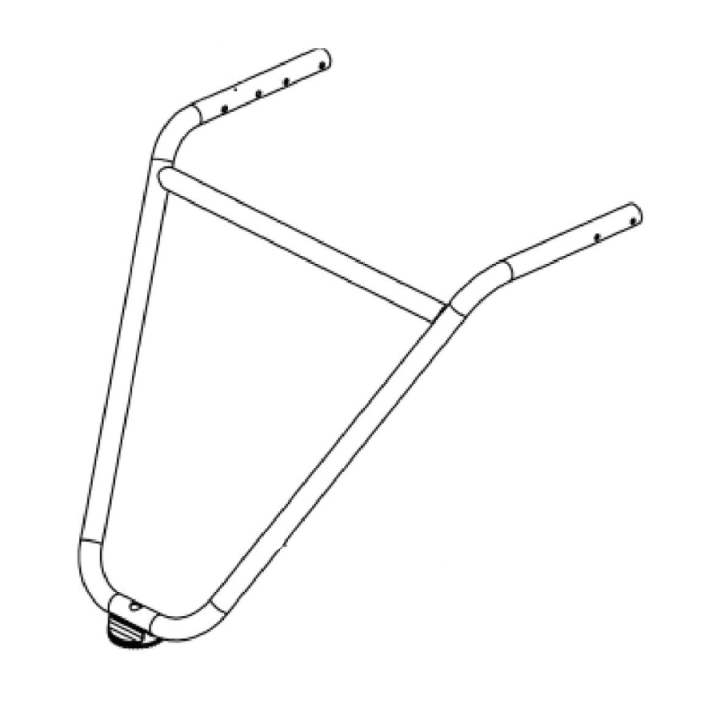 Handle bar in the group  at Motorsågsbutiken (5904982-01)