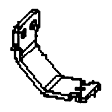 Bracket Track Guide Black Zinc in the group  at Motorsågsbutiken (5905542-02)