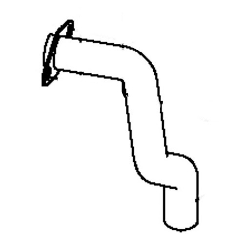 Tube Tube Exhaust Loncin 452 T in the group  at Motorsågsbutiken (5908647-01)