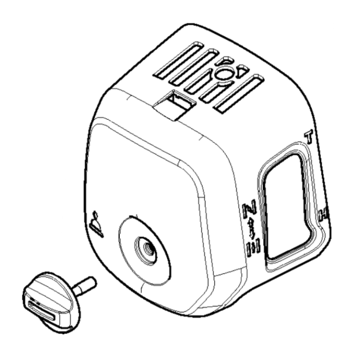 Air Filter Cover Complete 5909323-01 in the group  at Motorsågsbutiken (5909323-01)