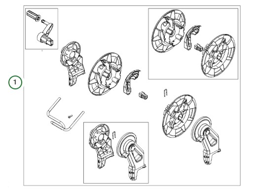 Handle Dark Gray 5926176-38 in the group  at Motorsågsbutiken (5926176-38)