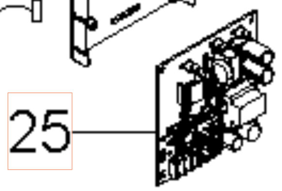 Printed Circuit Pcba Wir 5926176-77 in the group  at Motorsågsbutiken (5926176-77)