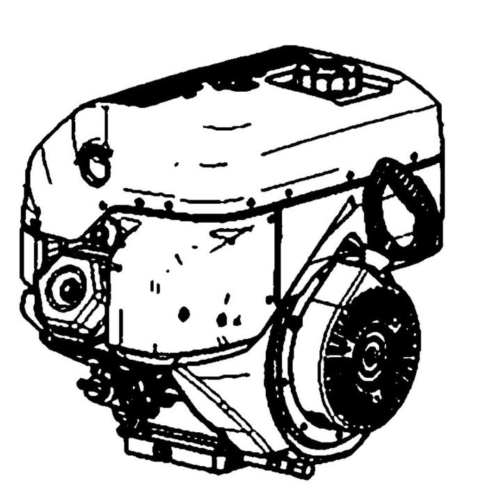 Engine Lct 414Cc 12.5Hp E-Gov in the group  at Motorsågsbutiken (5929191-01)