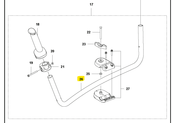 Handleable in the group  at Motorsågsbutiken (5930543-01)