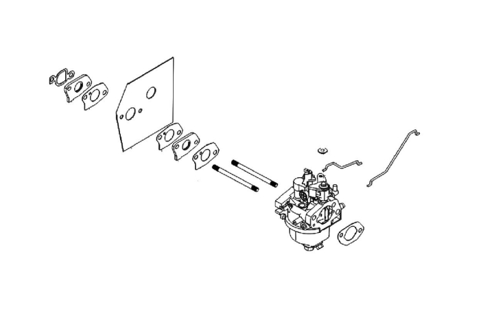 Carburetor Kit Rv175 Carburetor 5930582-01 in the group at Motorsågsbutiken (5930582-01)