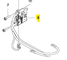 Wiring Assy Power Brushcutter in the group  at Motorsågsbutiken (5930839-01)