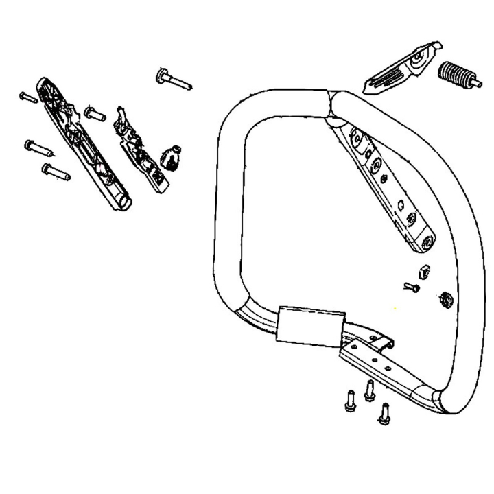 Handle System Wrap Xpg 5932028-04 in the group Husqvarna Chainsaw 5-series /  at Motorsågsbutiken (5932028-04)