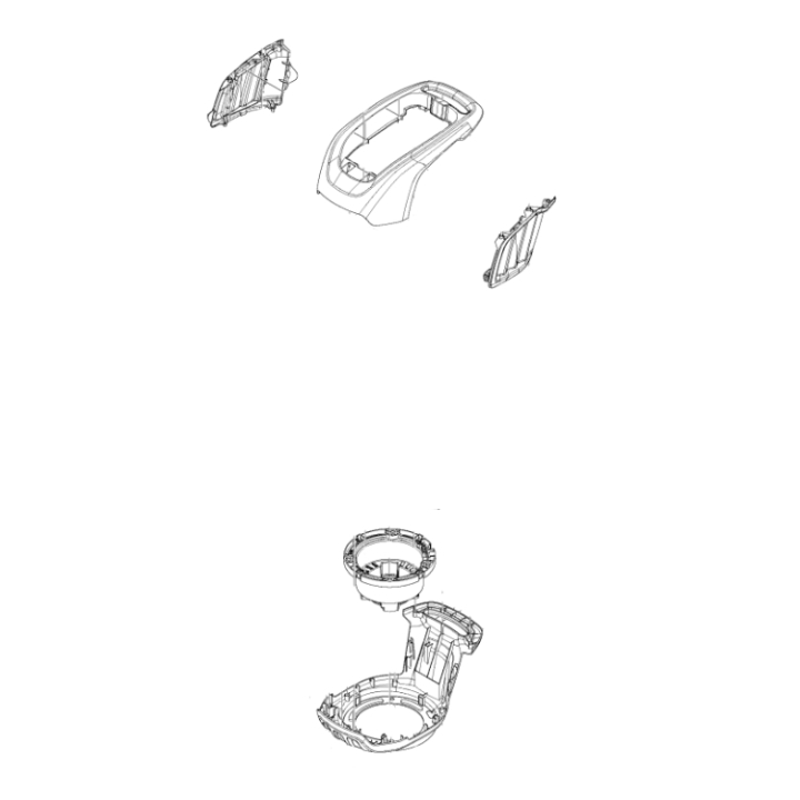 Powerhead Covers 5932039-01 in the group at Motorsågsbutiken (5932039-01)