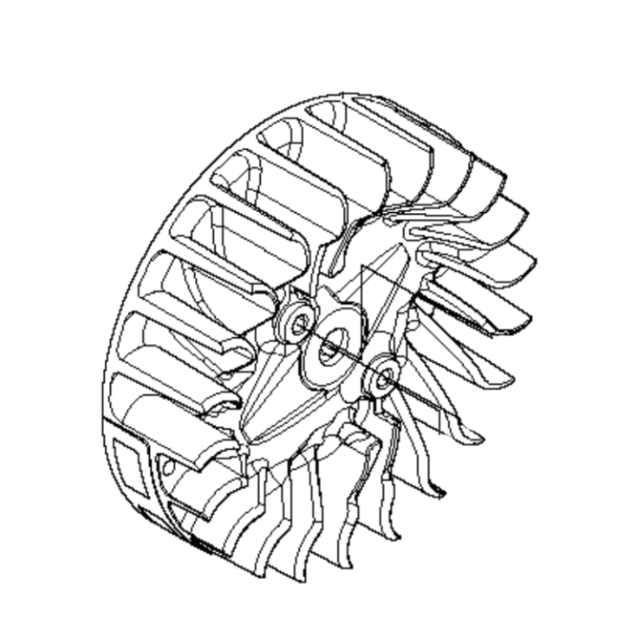 Flywheel Husqvarna 592XPG in the group Husqvarna Chainsaw 5-series / at Motorsågsbutiken (5932399-02)