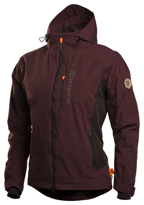 Husqvarna Xplorer Shell jacket women grape purple, XS in the group Clothes & Protective Equipment / Xplorer Casual clothes at Motorsågsbutiken (5932504-42)