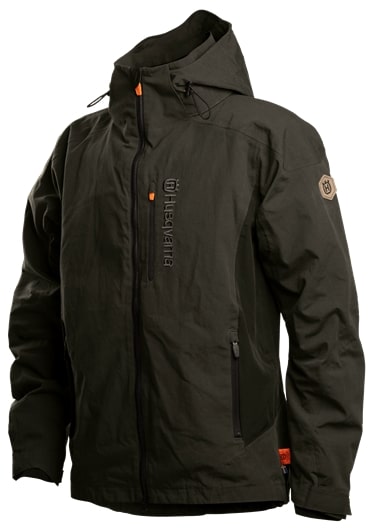 Husqvarna Xplorer Shell jacket men forest green in the group Clothes & Protective Equipment / Xplorer Casual clothes at Motorsågsbutiken (5932505)