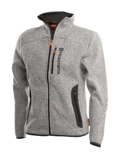 Husqvarna Xplorer Fleece jacket women steel grey in the group Clothes & Protective Equipment / Xplorer Casual clothes at Motorsågsbutiken (5932522)