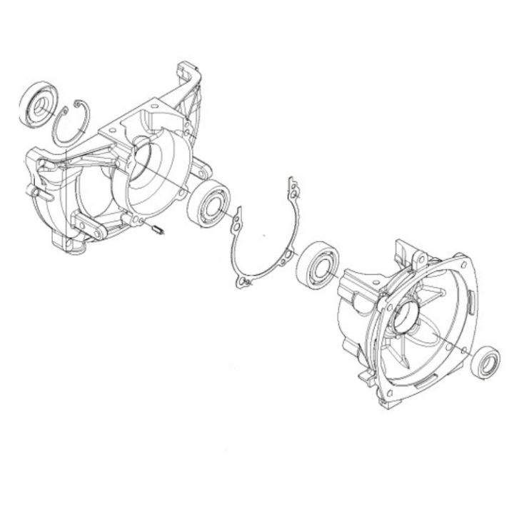 Crankshaft Complete 5933054-01 in the group at Motorsågsbutiken (5933054-01)