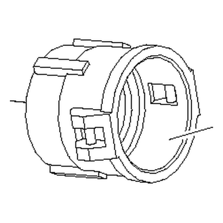 Thread insert camlock female 3 in the group  at Motorsågsbutiken (5934577-01)