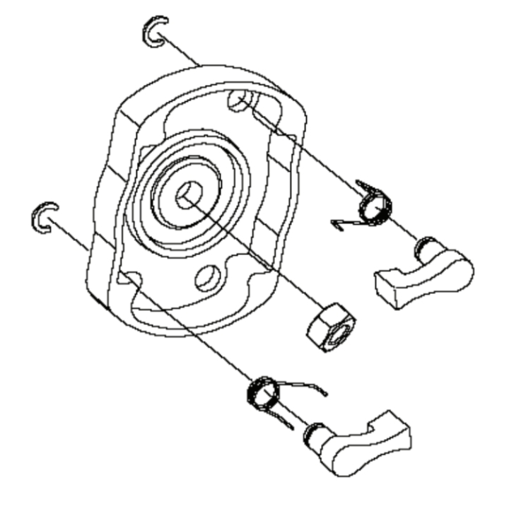 Bridge 31R&33R 5936598-01 in the group  at Motorsågsbutiken (5936598-01)