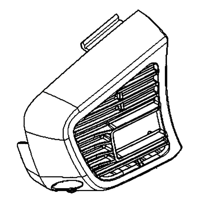 Muffler Cover Orange 5937267-01 in the group Husqvarna Chainsaw 5-series / Spare parts Husqvarna T525 chainsaw at Motorsågsbutiken (5937267-01)