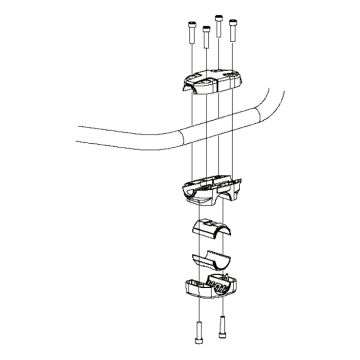 Handle Mount 31R/33R 5938254-01 in the group  at Motorsågsbutiken (5938254-01)